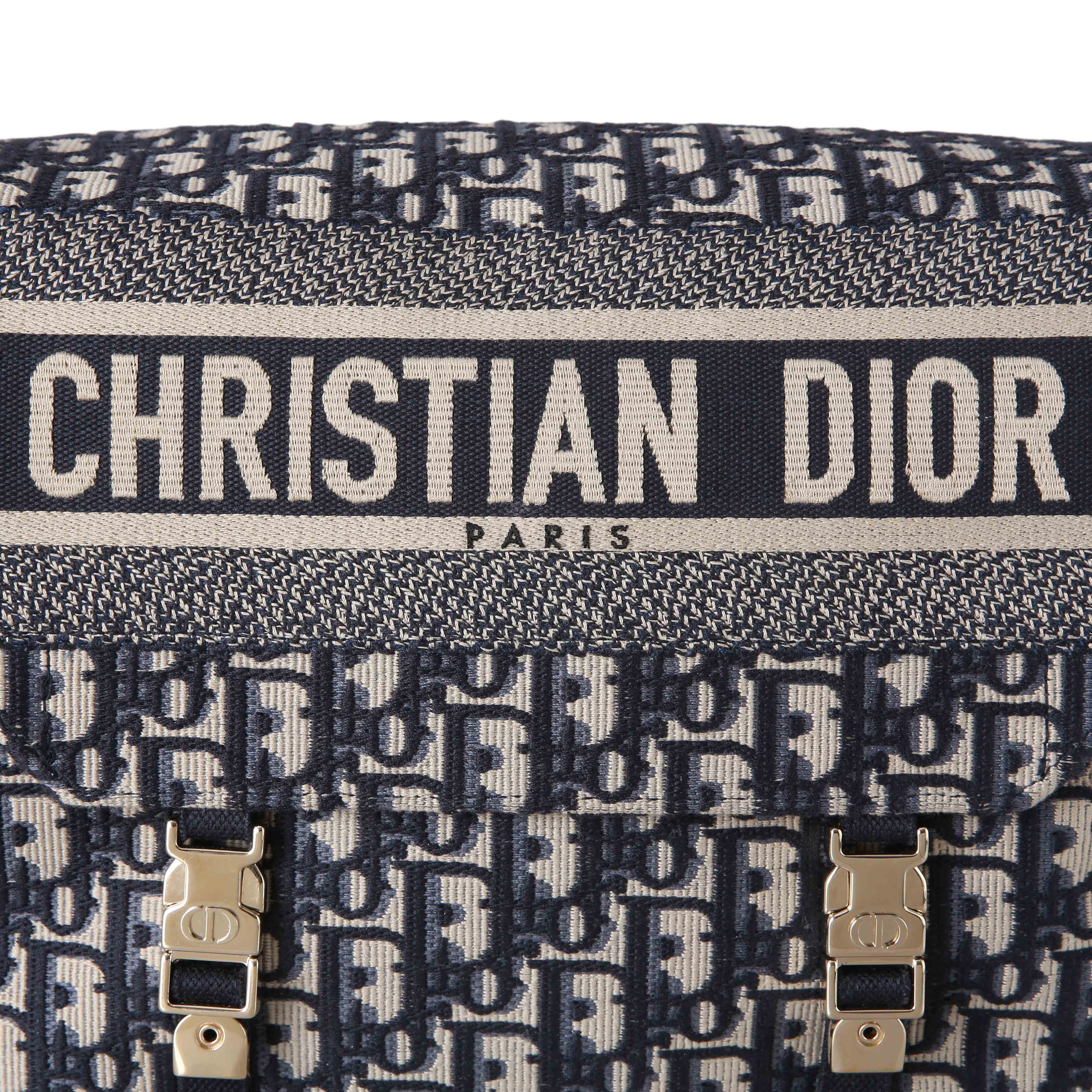 CHRISTIAN DIOR(USED)크리스찬디올 오블리크 캠프 메신저백